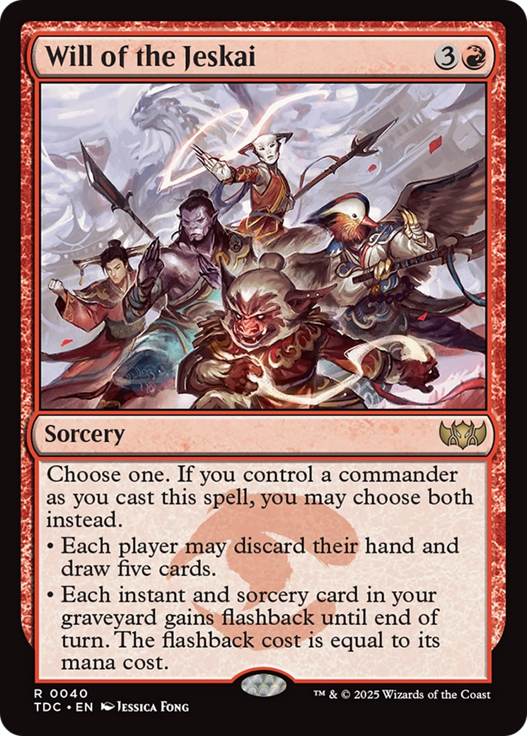 Will of the Jeskai [Tarkir: Dragonstorm Commander] | The CG Realm