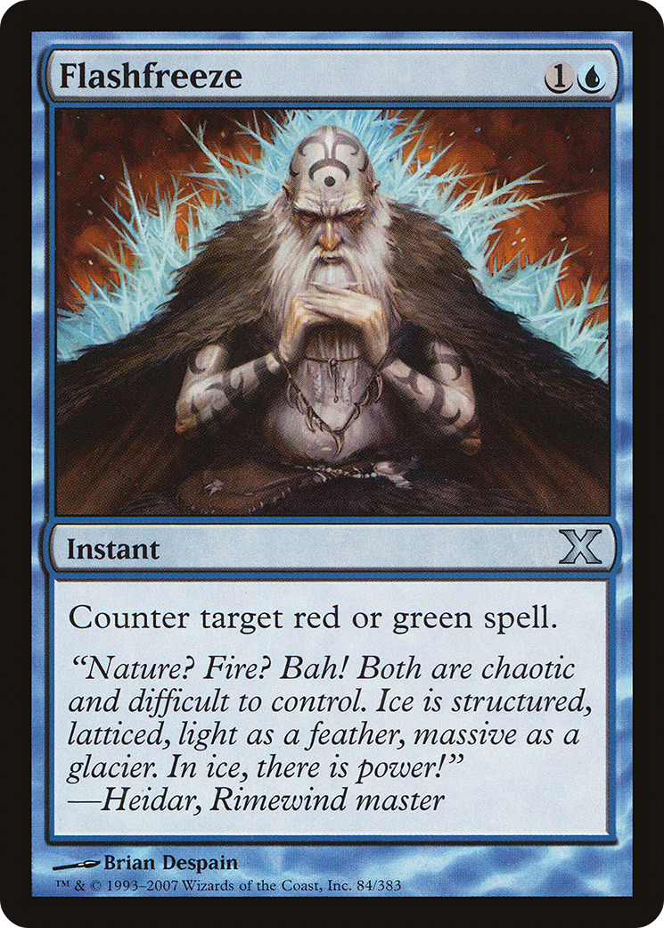 Flashfreeze (10E-084) - Tenth Edition