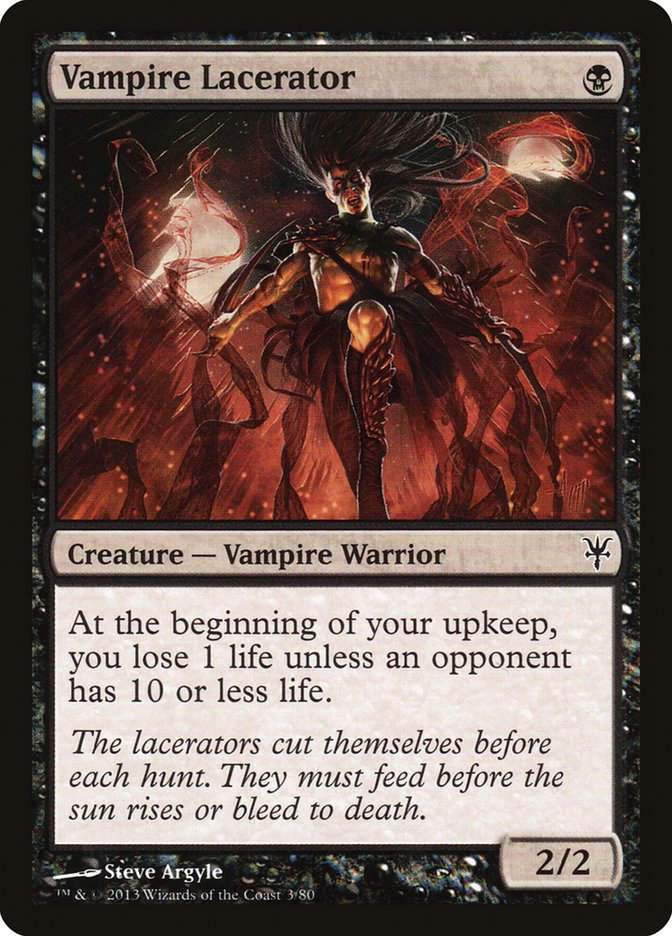 Vampire Lacerator (DDK-003) - Duel Decks: Sorin vs. Tibalt