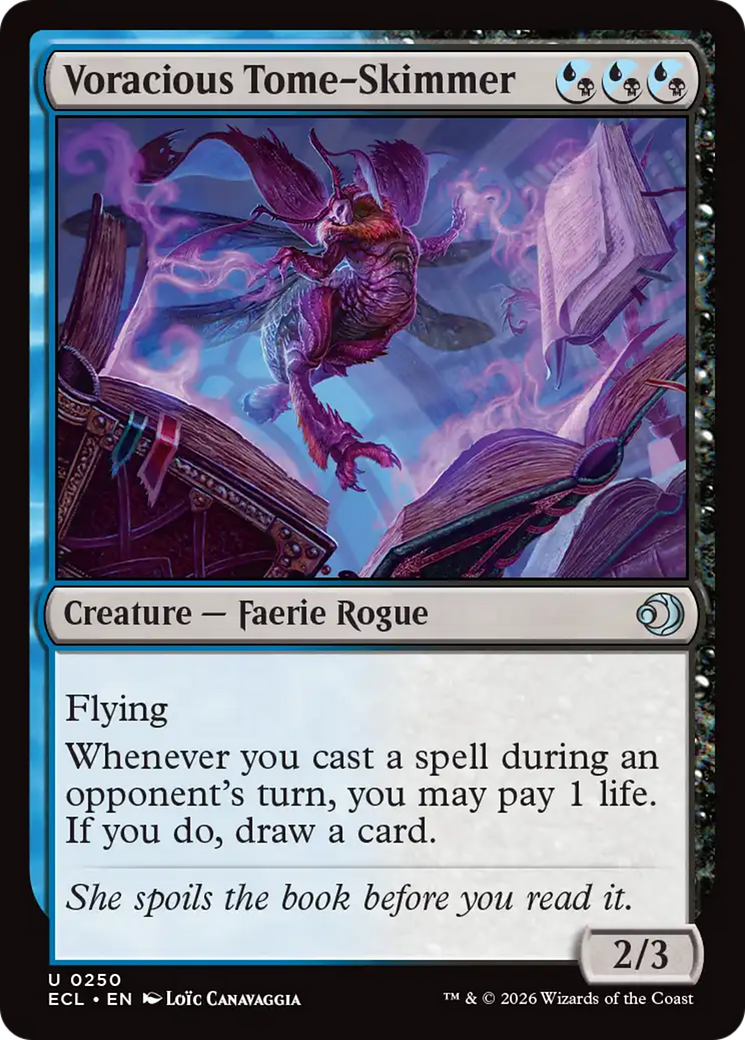 Voracious Tome-Skimmer [Lorwyn Eclipsed] | The CG Realm