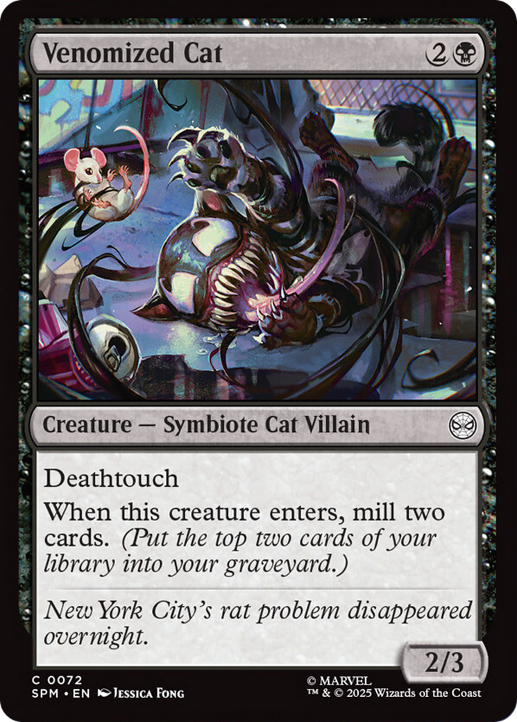 Venomized Cat [Marvel's Spider-Man] | The CG Realm