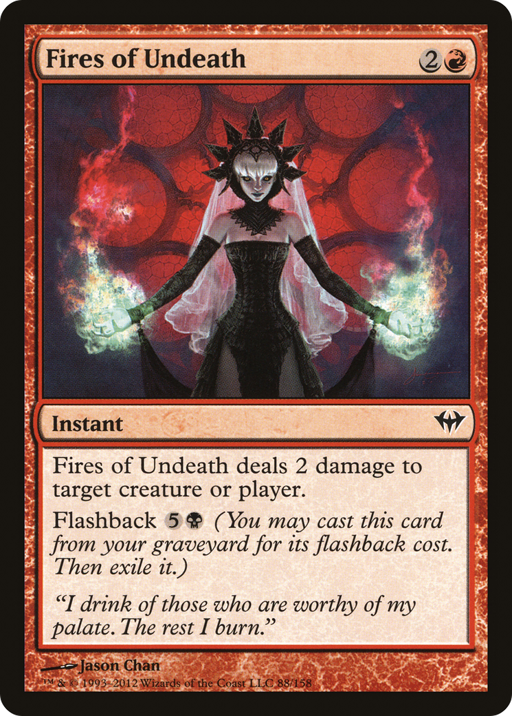 Fires of Undeath (DKA-088) - Dark Ascension