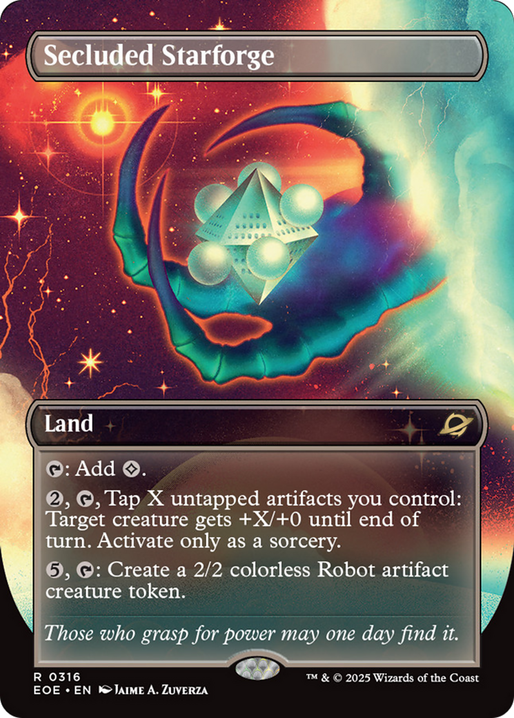 Secluded Starforge (Borderless) [Edge of Eternities] | The CG Realm