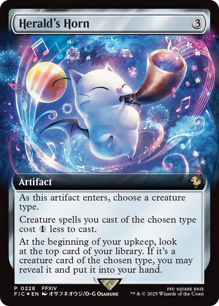 Herald's Horn (Extended Art) [FINAL FANTASY Promos] | The CG Realm