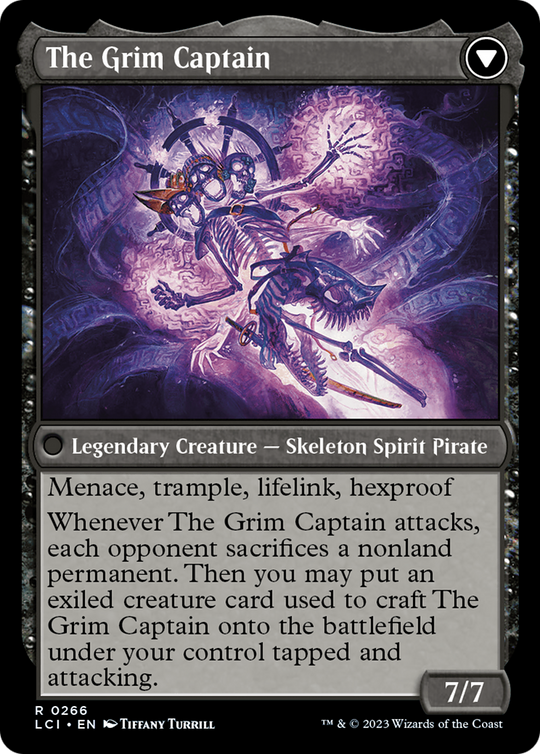 Throne of the Grim Captain (PRE-266) - The Lost Caverns of Ixalan Promos Foil