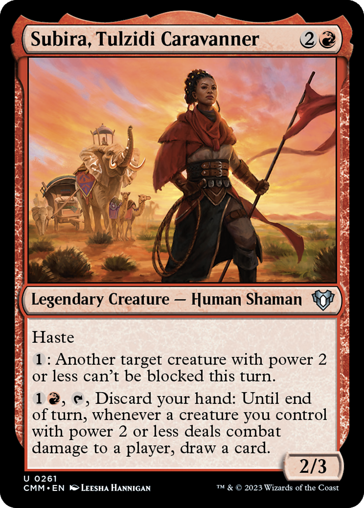 Subira, Tulzidi Caravanner [Commander Masters] | The CG Realm