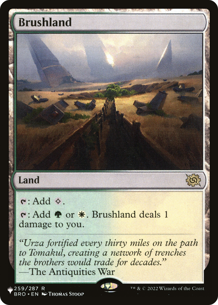 Brushland (BRO) (LIST-259/012) - The List Reprints