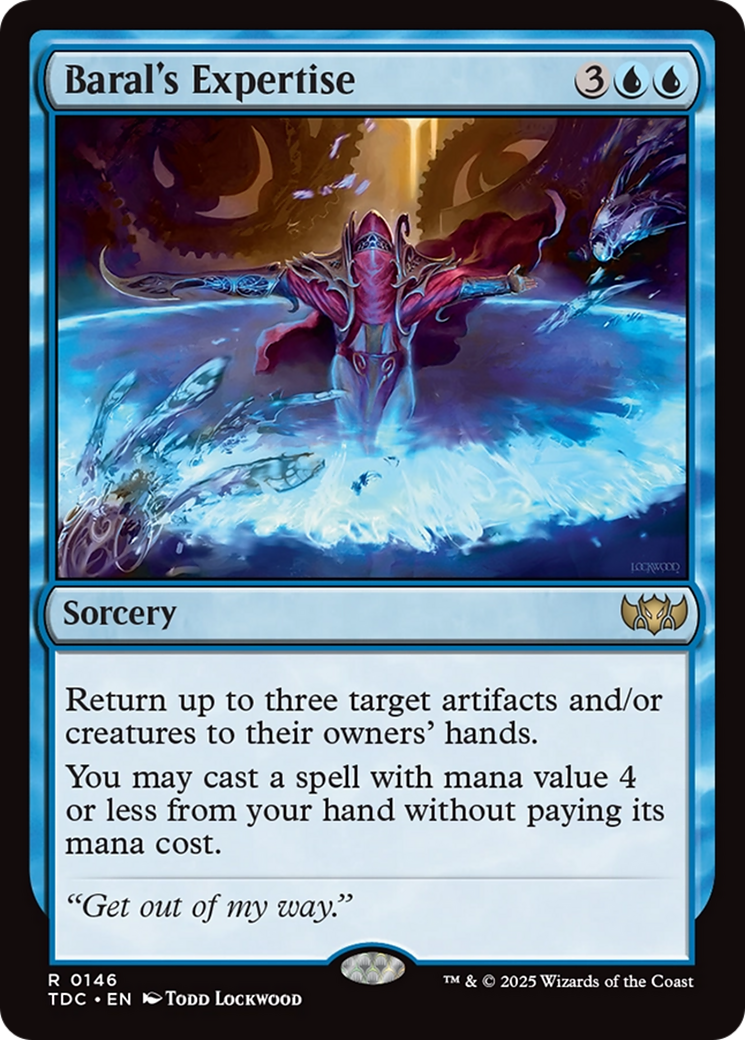 Baral's Expertise [Tarkir: Dragonstorm Commander] | The CG Realm
