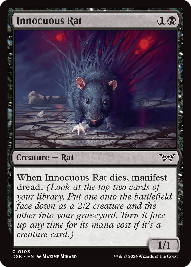 Innocuous Rat [Duskmourn: House of Horror] | The CG Realm