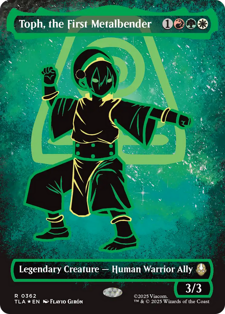 Toph, the First Metalbender (Borderless Battle Pose) [Avatar: The Last Airbender] | The CG Realm