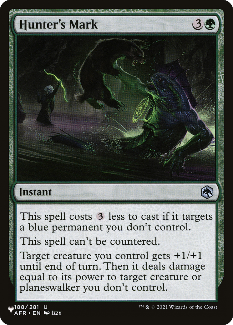 Hunter's Mark [The List] | The CG Realm