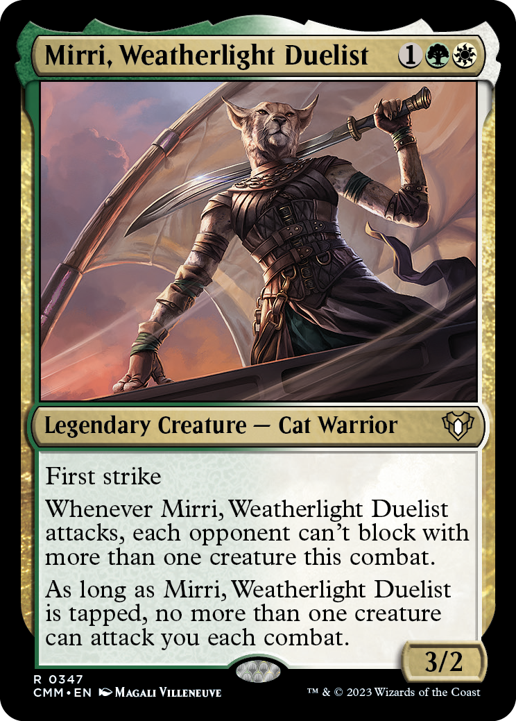 Mirri, Weatherlight Duelist [Commander Masters] | The CG Realm