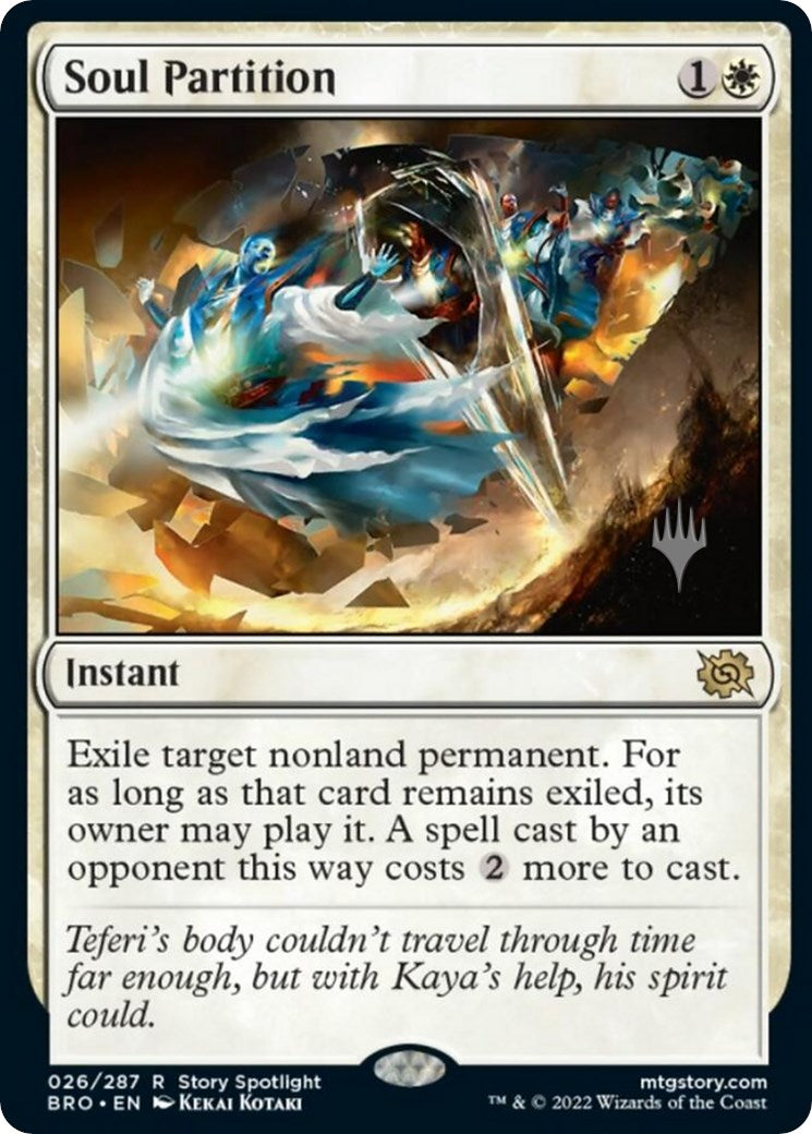 Soul Partition (Promo Pack) [The Brothers' War Promos] | The CG Realm
