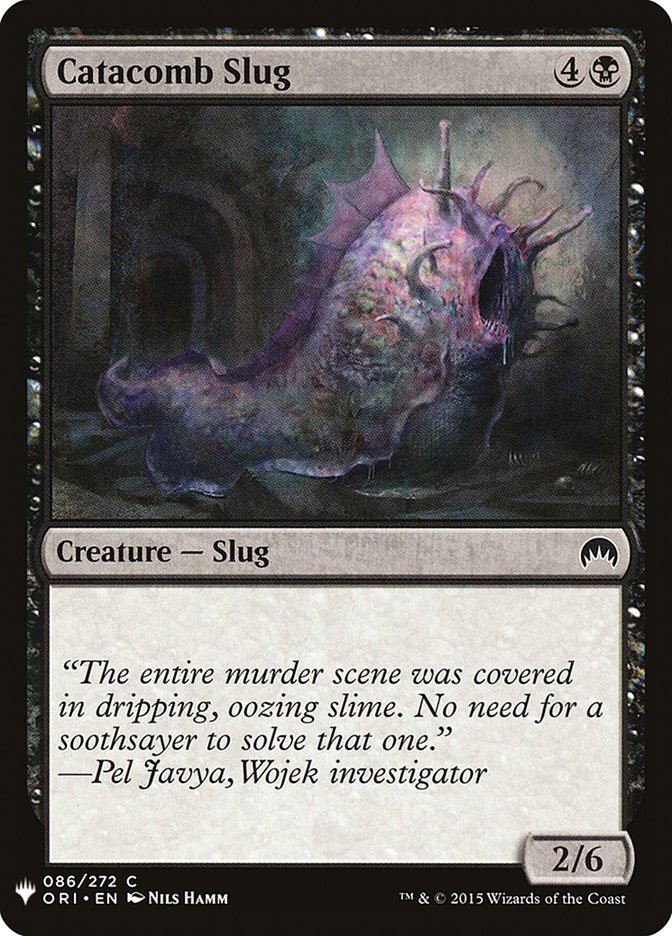 Catacomb Slug [Mystery Booster] | The CG Realm