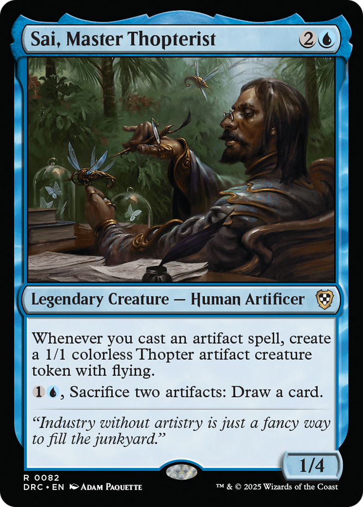 Sai, Master Thopterist [Aetherdrift Commander] | The CG Realm
