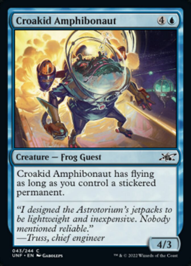 Croakid Amphibonaut [Unfinity] | The CG Realm