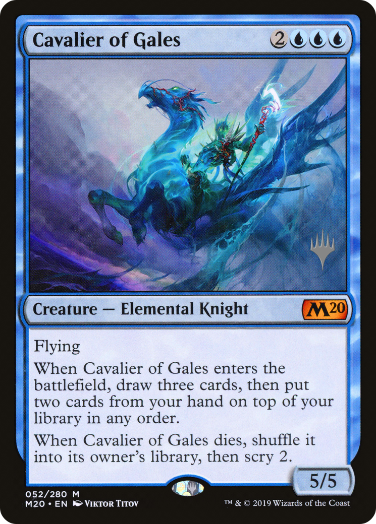 Cavalier of Gales (PPM20-052) - Core Set 2020 Promos