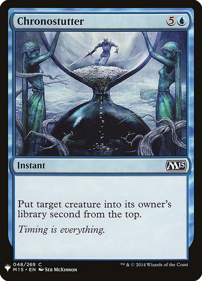 Chronostutter [Mystery Booster] | The CG Realm