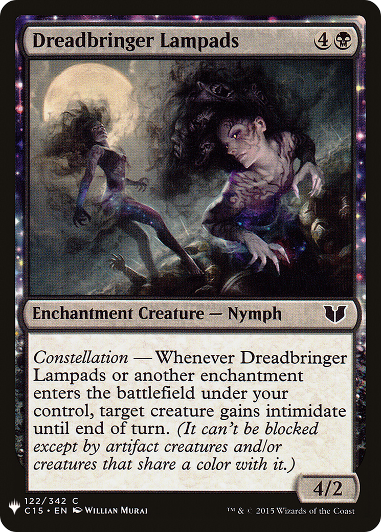 Dreadbringer Lampads (LIST-C15-122) - The List: (enchantment)