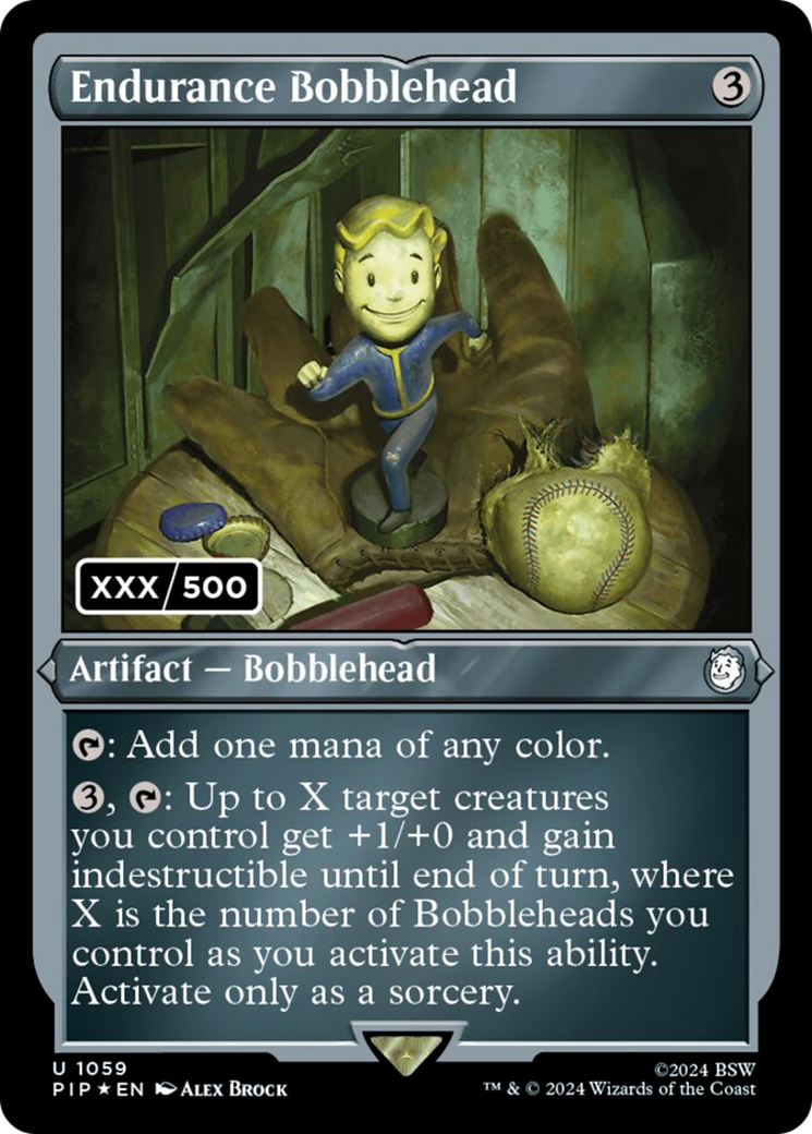 Endurance Bobblehead (Serialized) [Fallout] | The CG Realm