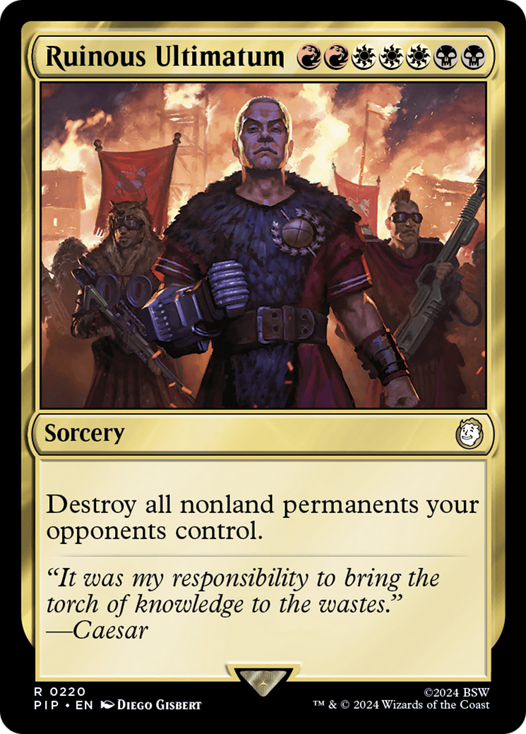 Ruinous Ultimatum [Fallout] | The CG Realm