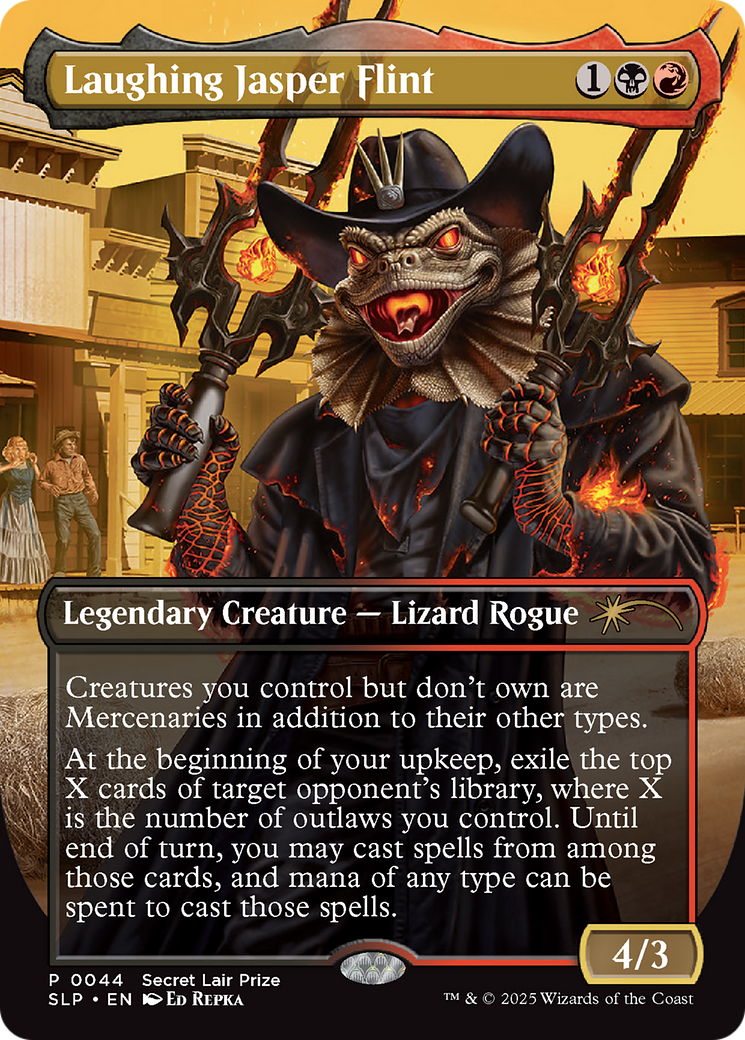 Laughing Jasper Flint [Secret Lair Showdown] | The CG Realm