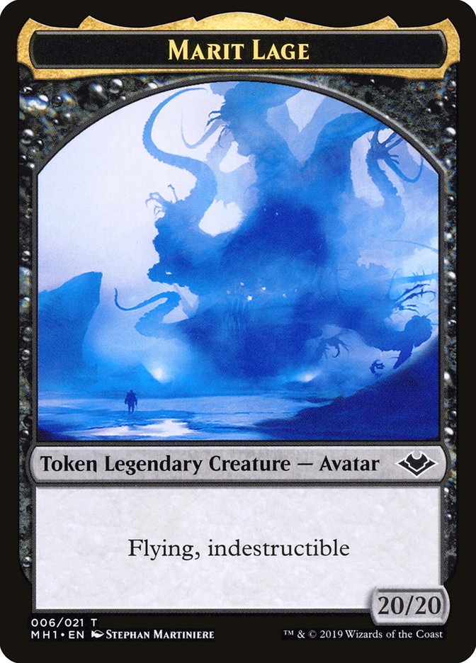 Soldier // Marit Lage Double-Sided Token (MH1-4 // 6) - Modern Horizons