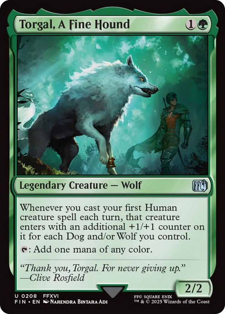 Torgal, A Fine Hound [FINAL FANTASY] | The CG Realm