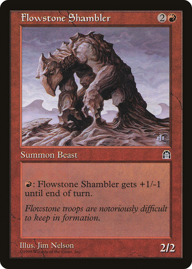Flowstone Shambler (STH-) - Stronghold