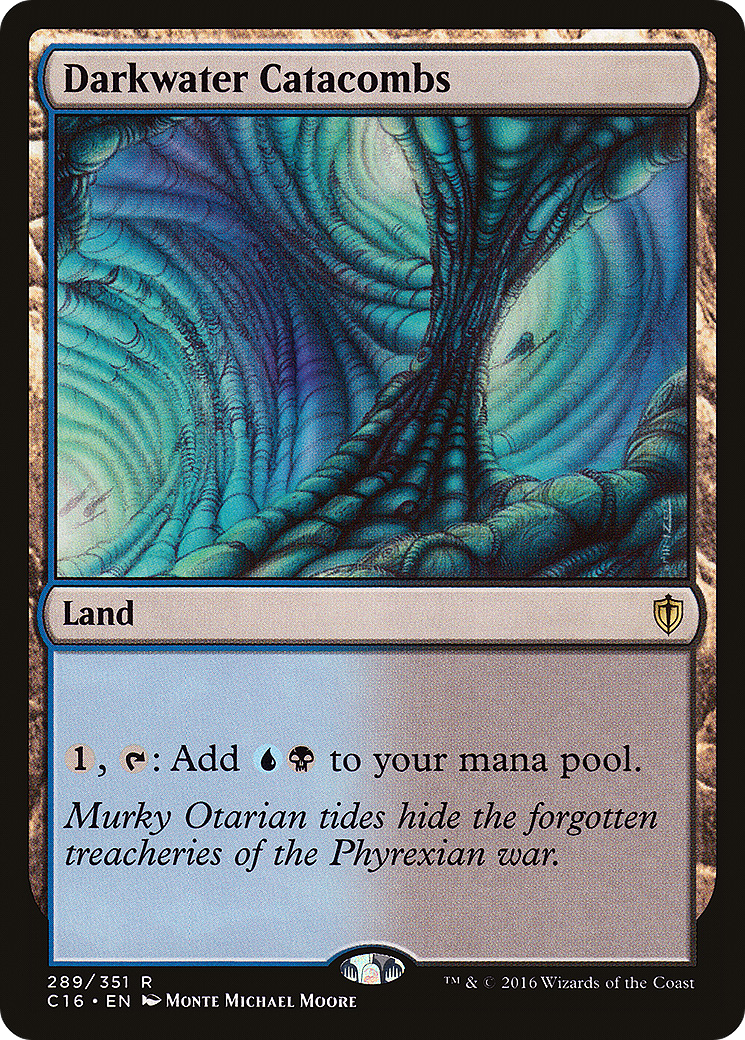 Darkwater Catacombs (C16-289) - Commander 2016