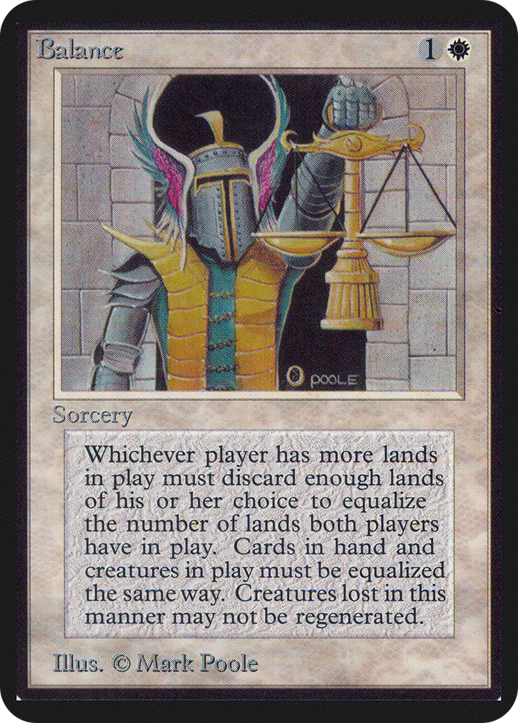 Balance (LEA-) - Limited Edition Alpha
