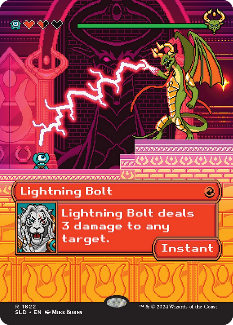 Lightning Bolt (1822) (Rainbow Foil) [Secret Lair Drop Series] | The CG Realm