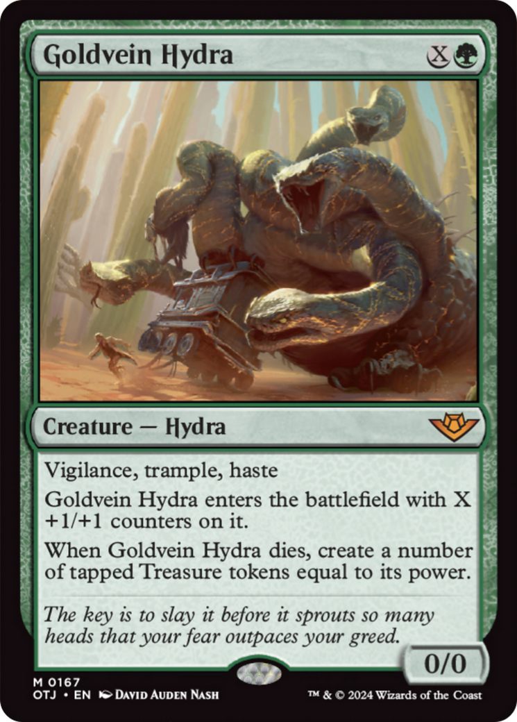 Goldvein Hydra [Outlaws of Thunder Junction] | The CG Realm