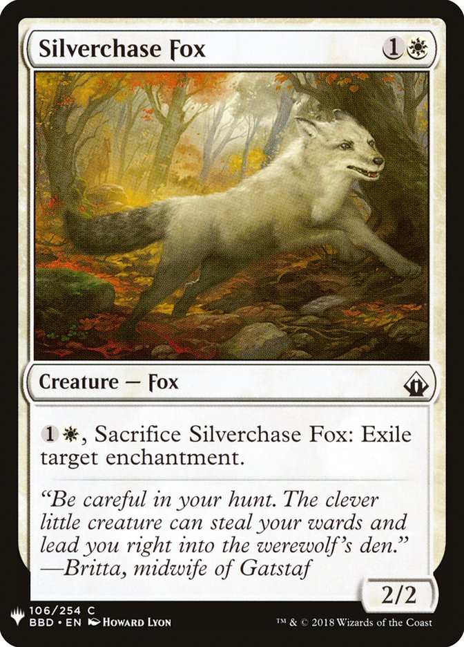 Silverchase Fox [Mystery Booster] | The CG Realm