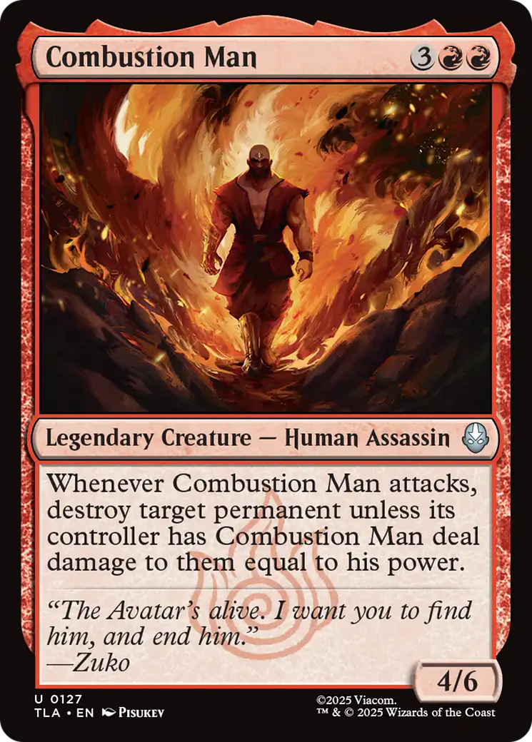 Combustion Man [Avatar: The Last Airbender] | The CG Realm