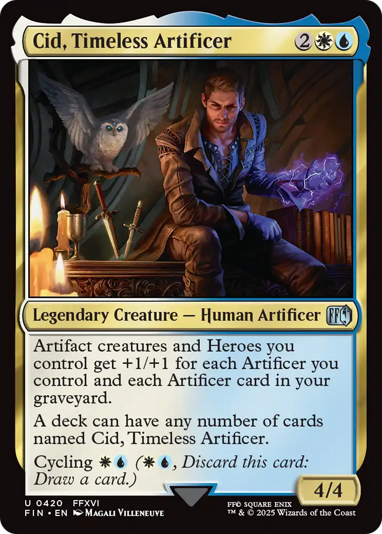 Cid, Timeless Artificer (0420) [FINAL FANTASY] | The CG Realm