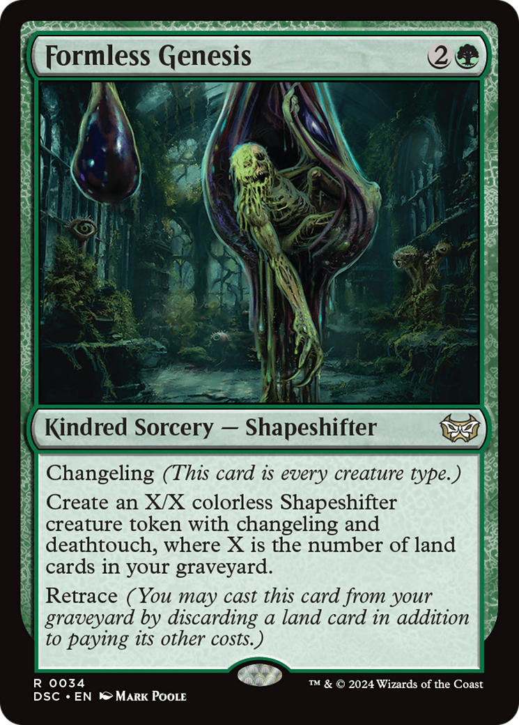 Formless Genesis [Duskmourn: House of Horror Commander] | The CG Realm