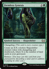 Formless Genesis [Duskmourn: House of Horror Commander] | The CG Realm