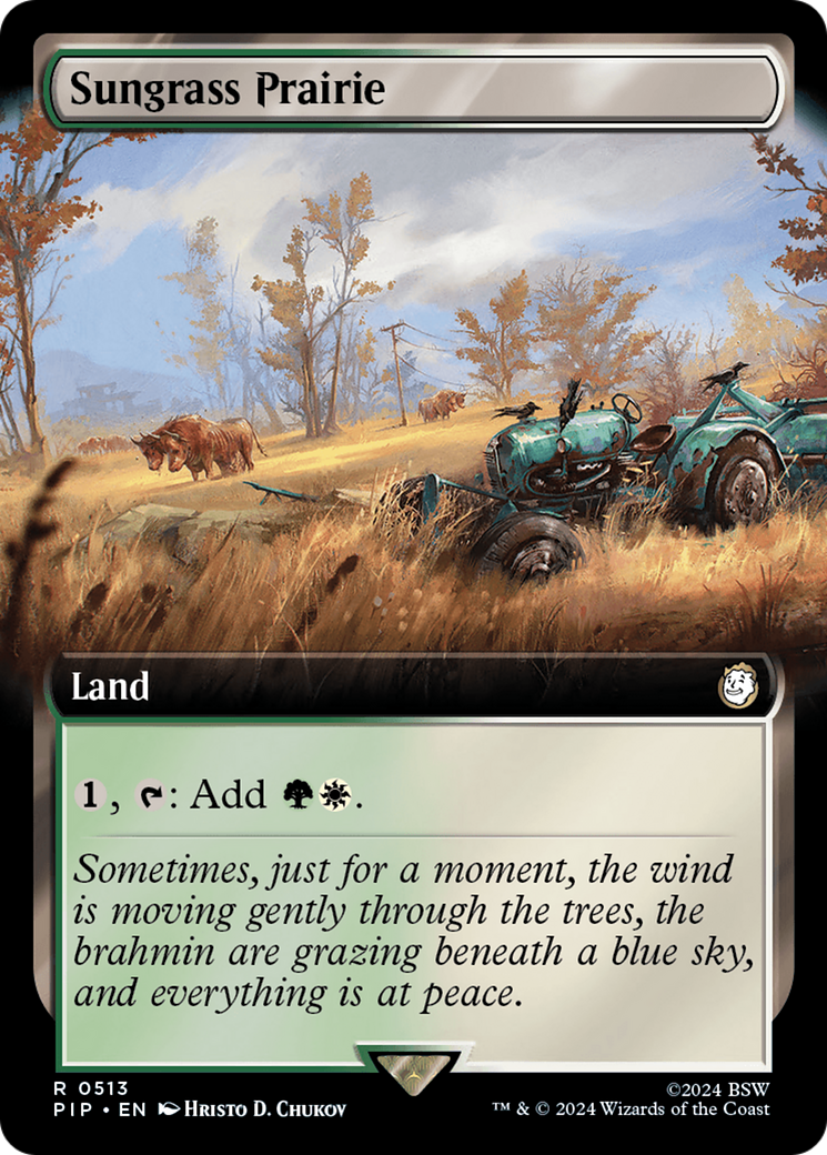 Sungrass Prairie (Extended Art) [Fallout] | The CG Realm
