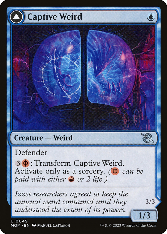 Captive Weird (MOM-049) - March of the Machine