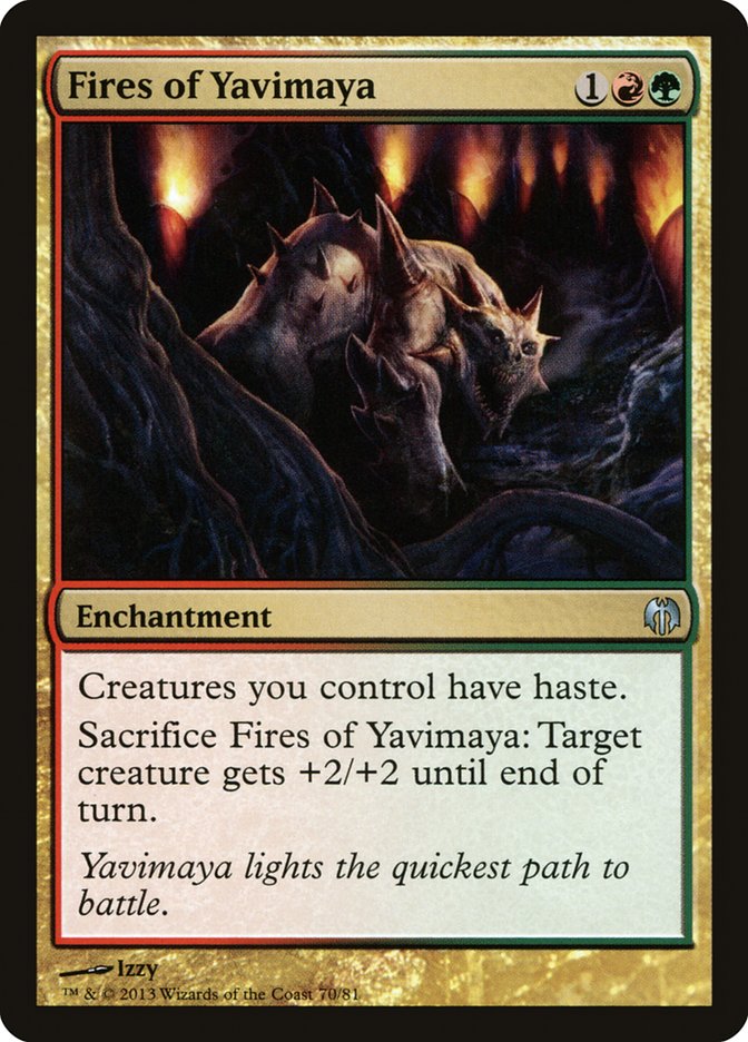 Fires of Yavimaya [Duel Decks: Heroes vs. Monsters] | The CG Realm