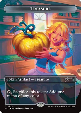 Treasure Token (SLD-2820) - Secret Lair Drop Series