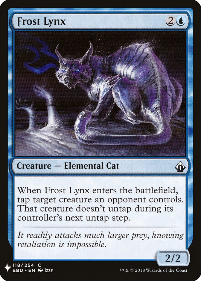 Frost Lynx [Mystery Booster] | The CG Realm