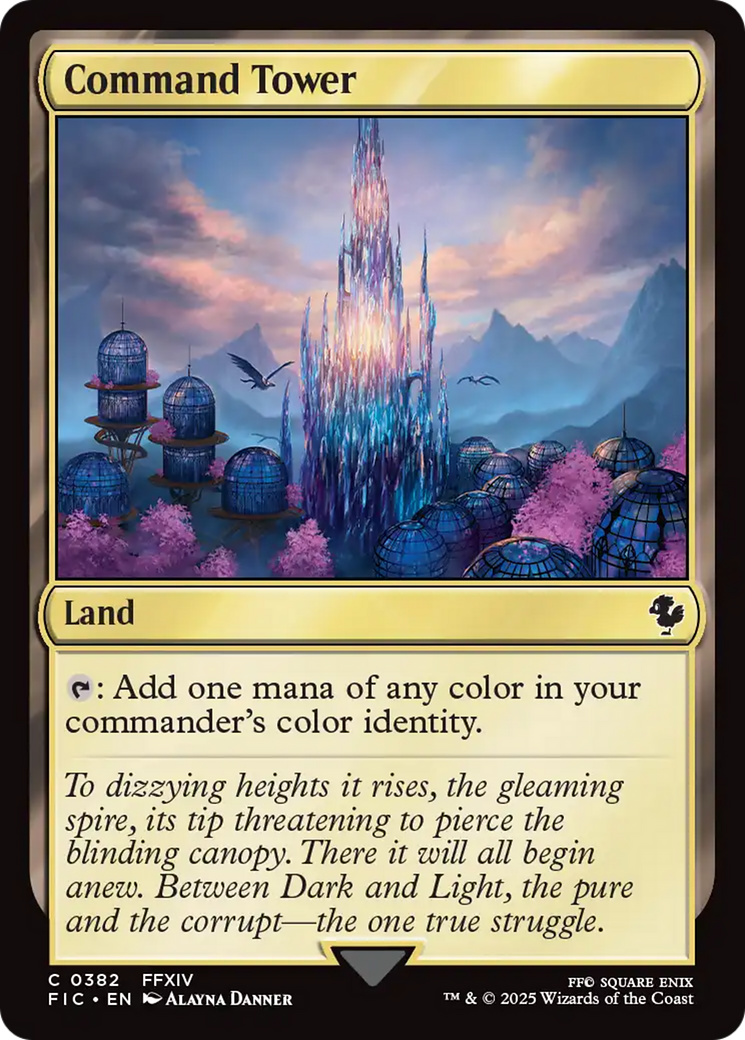 Command Tower (0382) [FINAL FANTASY Commander] | The CG Realm