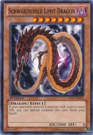 Schwarzschild Limit Dragon (JOTL-EN015) - Judgment of the Light Unlimited