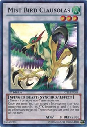 Mist Bird Clausolas (JOTL-EN043) - Judgment of the Light Unlimited