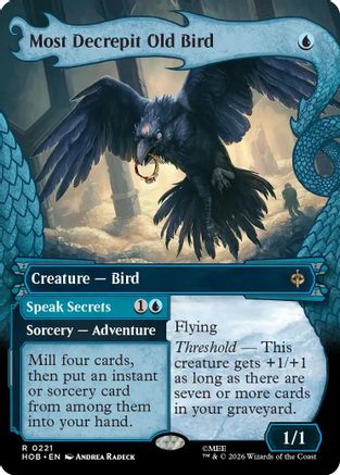Most Decrepit Old Bird (Showcase) (HOB-221) - The Hobbit