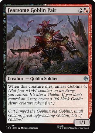 Fearsome Goblin Pair (HOB-156) - The Hobbit Foil