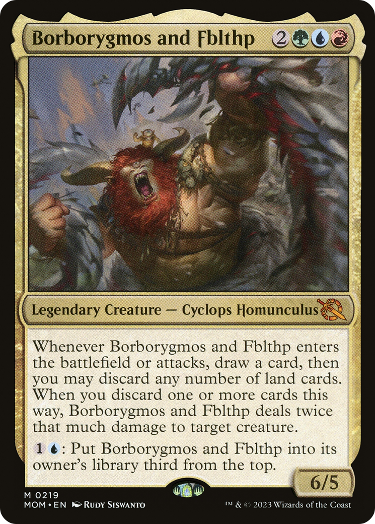 Borborygmos and Fblthp [March of the Machine] | The CG Realm