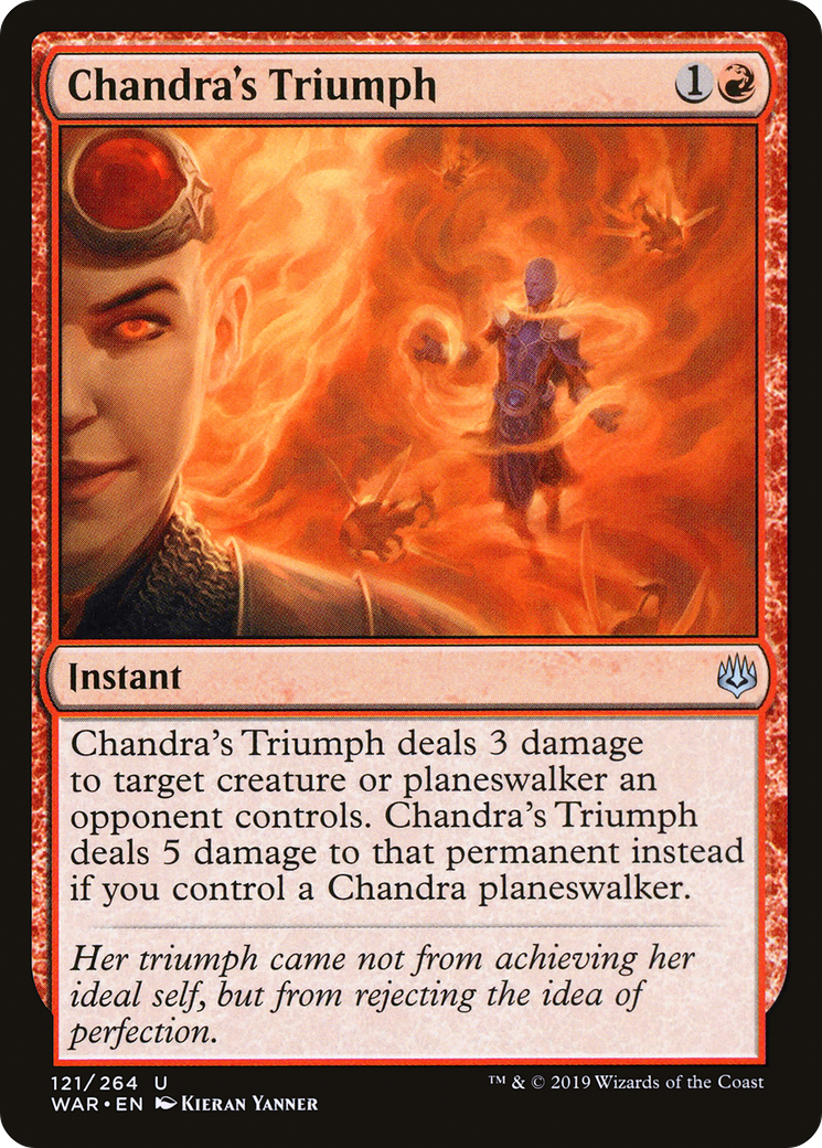 Chandra's Triumph (WAR-121) - War of the Spark